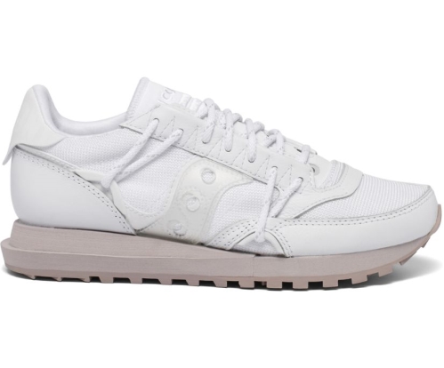Tenis Saucony Jazz DST Unisexo Zapatos Originales Blancas / Shadow México MX-608-TD